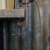 Antiqued Rust Clamp Light - Two Styles - Greige - Home & Garden - Chiswick, London W4 