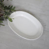 Simple Vintage Style White Serving Platter - Greige - Home & Garden - Chiswick, London W4 
