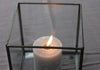 Simple Antique Zinc & Glass Box Lantern - Four Sizes - Greige - Home & Garden - Chiswick, London W4 