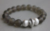 Hand-made Semi Precious Stone Stacking Bracelet - Greige - Home & Garden - Chiswick, London W4 
