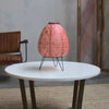 Solar Lantern - Dome - Coral Pink