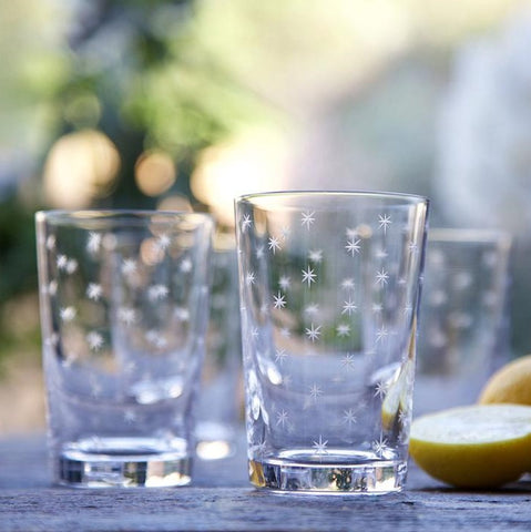 Crystal Tumblers - Boxed Set of Six - Four Style Options