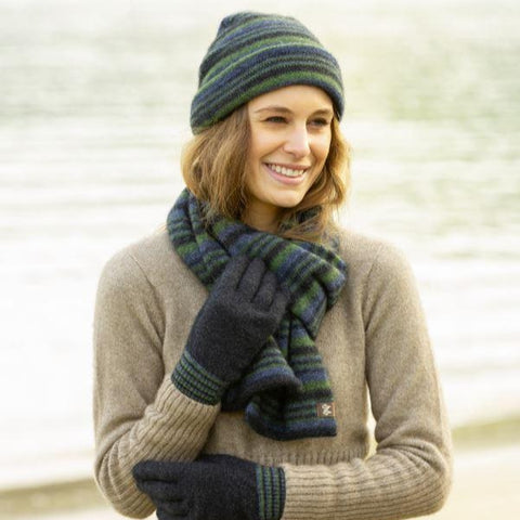 Noble Wilde Striped Scarf 