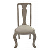 High Back Upholstered Dining Chair - Greige - Home & Garden - Chiswick, London W4 