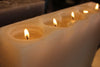 Beautiful Block Multi-Wick Candles - Greige - Home & Garden - Chiswick, London W4 