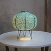 Solar Lantern - Pumpkin - Teal