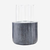 Black Marble and test tube vase by House Doctor Denmark