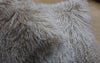 Stunning Tibetan Sheepskin Cushions - Greige - Home & Garden - Chiswick, London W4 