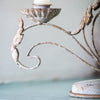 rustic distressed metal candelabra