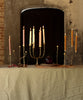 Recycled Brass Tree Multi Candleholder Candelabra