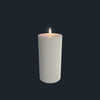 Faux LED Pillar Candles - Greige - Home & Garden - Chiswick, London W4 