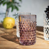 Underlay Violet Hobnail Tumbler