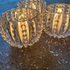 Glass Sea Urchin Tealight Holder