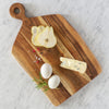 Raw edge acacia wood chopping board 