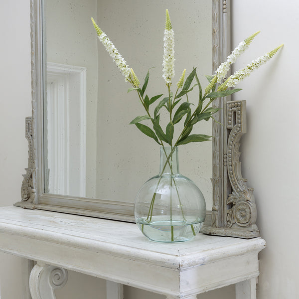 Faux White Veronica Stem