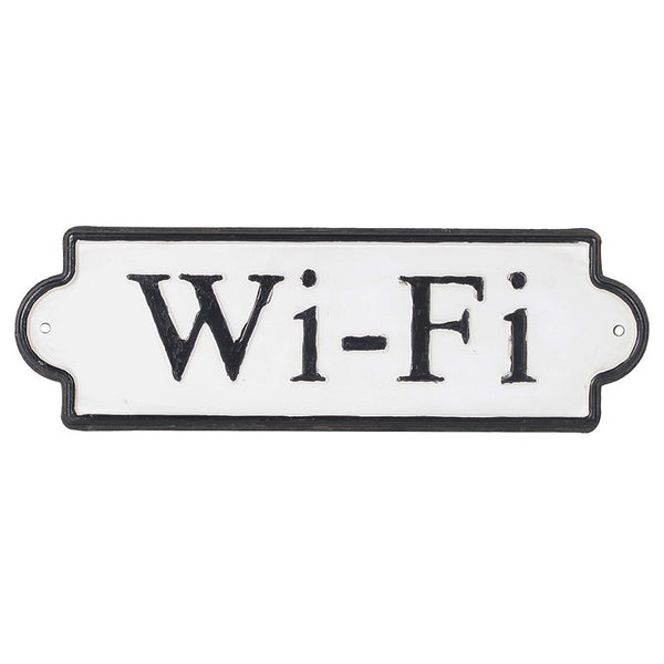 Metal Wifi Sign - Greige - Home & Garden - Chiswick, London W4 