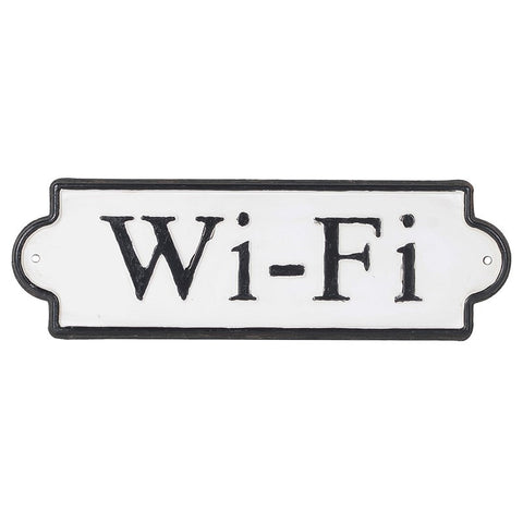 Metal Wifi Sign - Greige - Home & Garden - Chiswick, London W4 