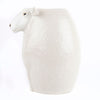 Large White Faced Suffolk Sheep Flower Vase by Quail Ceramics