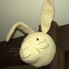 Felt White Rabbit Head - Greige - Home & Garden - Chiswick, London W4 