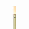 Wick Rechargeable Candle Lamp - Brass