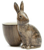 Ceramic Wild Rabbit Egg Cup Quail Ceramics