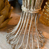 Rustic Tall Wire and Glass Vase - Two Styles