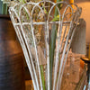 Rustic Tall Wire and Glass Vase - Two Styles