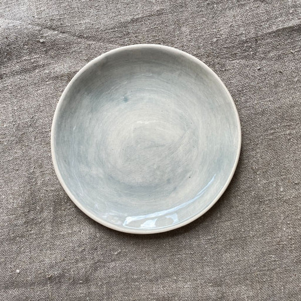 Wonki Ware Side Plate Duck Egg Wash