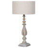 Tall Spindle Table Lamp - Single