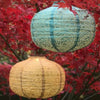 Solar Lantern - Pumpkin - Teal