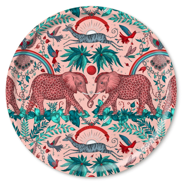 Zambezi Tray - Pink - Diameter 46cm