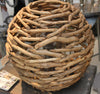 Huge Driftwood Ball Hurricane Lantern - Greige - Home & Garden - Chiswick, London W4 