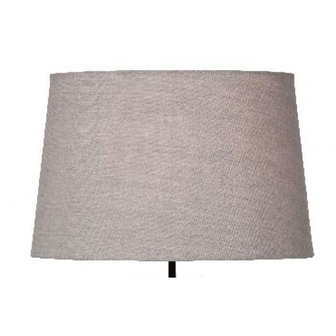 Large Natural Linen Lampshade - 50cm - Watt & Veke - Greige - Home & Garden - Chiswick, London W4 