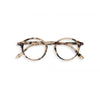 Izipizi Reading Glasses - Style D (round, timeless, best-selling shape) - Light Tortoise