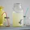 Glass Jar Drinks Dispenser - Greige - Home & Garden - Chiswick, London W4 