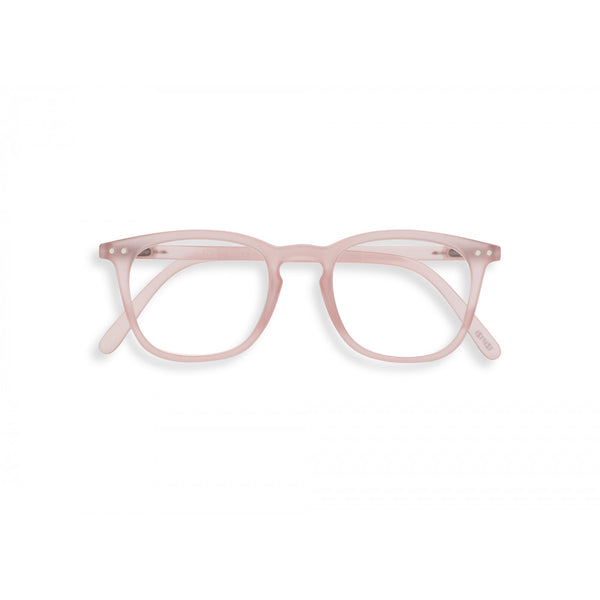 Izipizi Reading Glasses - Style E (large, structured, trapezium shape) - Pink