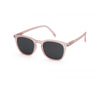Izipizi Sunglasses - Style E (large, structured, trapezium shape) - Pink