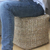 Hogla Cube Seat or Pouffe or Footstool - Greige - Home & Garden - Chiswick, London W4 