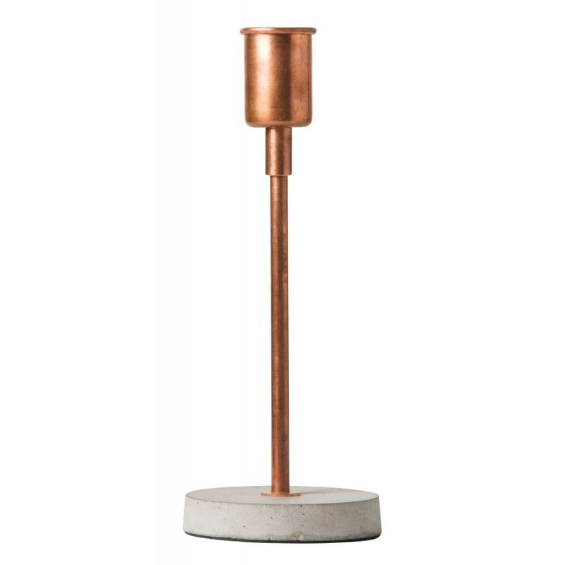 Copper on sale lamp stand