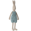 Maileg Rabbit Size 4 in Knitted Overalls