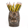 Ceramic Hippo Pencil Pot Quail Ceramics