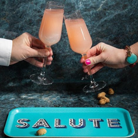 Jamida Asta Barrington Salute Tray Aqua 