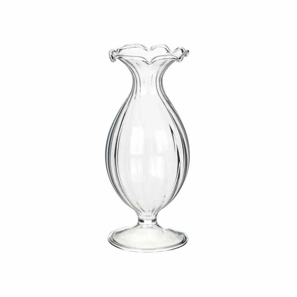 Elegant Glass Bud Vase - Two Sizes