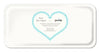 Salute Tray - Aqua - 32x15cm