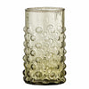 Bobble Glass Tumbler - Recycled Glass - Green