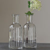 Ribbed Bottle Vase - Two Sizes