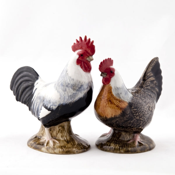 Dorking Salt & Pepper Shakers by Quail Ceramics