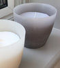 Wax Hurricane Candle - Greige - Home & Garden - Chiswick, London W4 