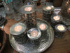 Intricate Metal Tealight Holders - Greige - Home & Garden - Chiswick, London W4 