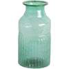 Colourful Recycled Glass Vase - Teal D